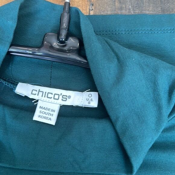Chico’s SZ 0  Long sleeve top - Picture 6 of 9